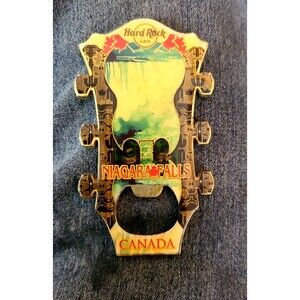 Hard Rock Cafe NIAGARA FALLS CANADA V20 City Bottle Opener 🔵